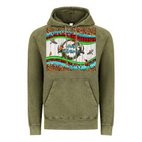 Vintage Olive winter blessings leopard Vintage Hoodie - LillyAllenDesigns