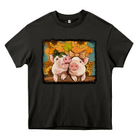 Asphalt fall pigs Heavy Core Tee - Jasminsmagicworld