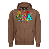 Chestnut cna summer Zipper Hoodie - RanaPortraitStore