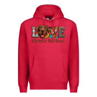 Cardinal love labrador retriever Premium Hoodie - Artiststas