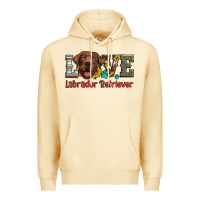 Pina Colada love labrador retriever Premium Hoodie - Artiststas