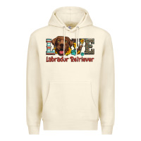 Sandshell love labrador retriever Premium Hoodie - Artiststas