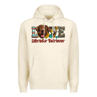 Tofu love labrador retriever Premium Hoodie - Artiststas