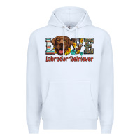 White love labrador retriever Premium Hoodie - Artiststas