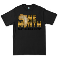 Black One month can't hold our history Premium Tee - FaDigitalArtStudio