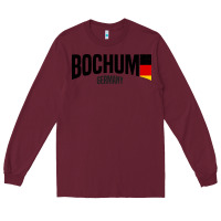 Burgundy Bochum Long Sleeve Tee - artisFamous