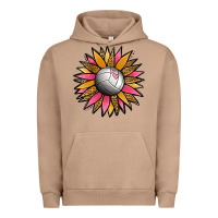 Pigment Burro Volleyball Sunflower Urban Hoodie - Jasminsmagicworld
