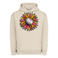 Pigment French Oak Volleyball Sunflower Urban Hoodie - Jasminsmagicworld