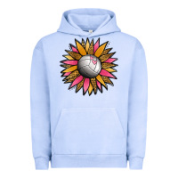 Pigment Grape Ice Volleyball Sunflower Urban Hoodie - Jasminsmagicworld