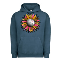 Pigment Midnight Navy Volleyball Sunflower Urban Hoodie - Jasminsmagicworld