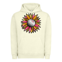 Pigment Pistachio Volleyball Sunflower Urban Hoodie - Jasminsmagicworld