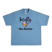 Pebble Blue totally au some Urban Heavy Tee - CowhideDigitalArt