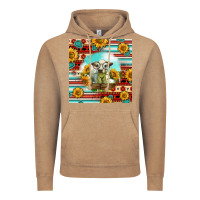 Vintage Coffee Charolais Calf Gemstone Vintage Hoodie - LillyAllenDesigns