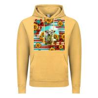 Vintage Mustard Charolais Calf Gemstone Vintage Hoodie - LillyAllenDesigns