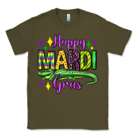 Army Green happy mardi gras alligator olivia Classic Tee - OliviaCreatesArt