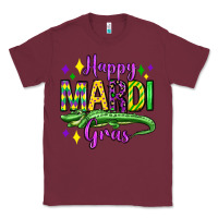 Burgundy happy mardi gras alligator olivia Classic Tee - OliviaCreatesArt