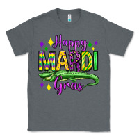 Charcoal Heather happy mardi gras alligator olivia Classic Tee - OliviaCreatesArt