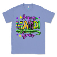 Colony Blue happy mardi gras alligator olivia Classic Tee - OliviaCreatesArt