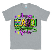 Heather Grey happy mardi gras alligator olivia Classic Tee - OliviaCreatesArt
