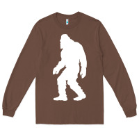 Chestnut bigfoot walking silhouette Long Sleeve Tee - artisFamous