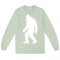 Matcha bigfoot walking silhouette Long Sleeve Tee - artisFamous