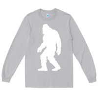 Moon Dust bigfoot walking silhouette Long Sleeve Tee - artisFamous