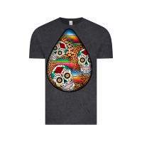 Vintage Black mexican teardrop  2 Vintage Tee - BundleAndBundleShop