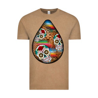 Vintage Coffee mexican teardrop  2 Vintage Tee - BundleAndBundleShop