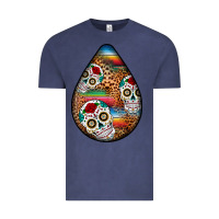 Vintage Denim mexican teardrop  2 Vintage Tee - BundleAndBundleShop