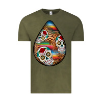Vintage Olive mexican teardrop  2 Vintage Tee - BundleAndBundleShop