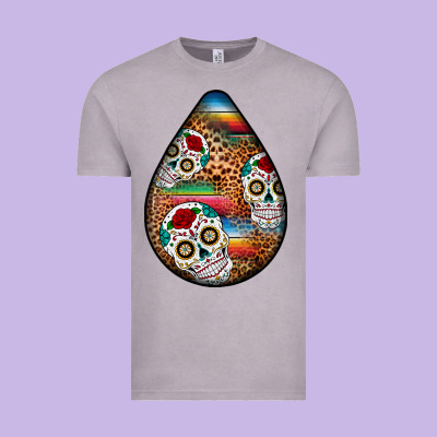 Mexican Teardrop  2 Vintage Tee Designed By Bundleandbundleshop