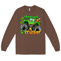 Chestnut Shamrock Crusher Long Sleeve Tee - CowhideDigitalArt