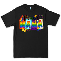 Black proud mama Premium Tee - FaDigitalArtStudio