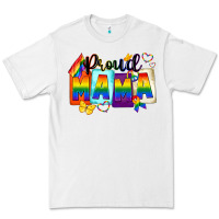 White proud mama Premium Tee - FaDigitalArtStudio