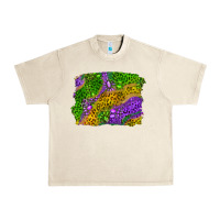Sandshell mardi gras leopard gemstone background Urban Heavy Tee - RanaPortraitStore