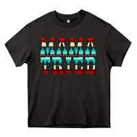 Asphalt Mama Tried Serape Heavy Core Tee - CowCowDesign