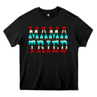 Black Mama Tried Serape Heavy Core Tee - CowCowDesign