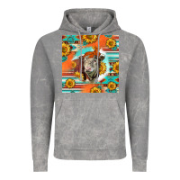 Cloud Rock Hereford Bull Vintage Hoodie - LillyAllenDesigns