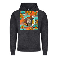 Vintage Arctic Hereford Bull Vintage Hoodie - LillyAllenDesigns