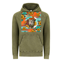 Hereford Bull Vintage Hoodie | Teevron