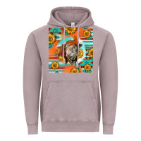 Vintage Zinc Hereford Bull Vintage Hoodie - LillyAllenDesigns