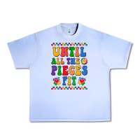 Grape Ice Until all the pieces fit Urban Heavy Tee - CowhideDigitalArt