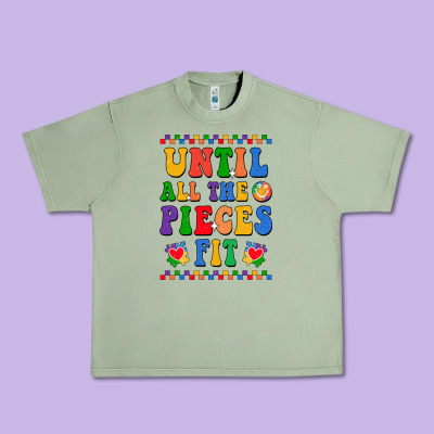 Until All The Pieces Fit Urban Heavy Tee Designed By Cowhidedigitalart