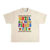 Sandshell Until all the pieces fit Urban Heavy Tee - CowhideDigitalArt