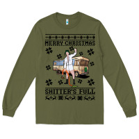 Army Green merry christmas shitters full Long Sleeve Tee - artisFamous