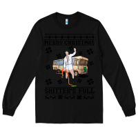 Black merry christmas shitters full Long Sleeve Tee - artisFamous