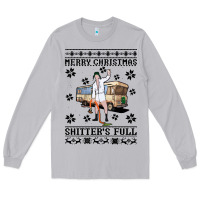 Moon Dust merry christmas shitters full Long Sleeve Tee - artisFamous