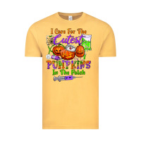 Vintage Mustard i care for the cutest pumpkins in the patch Vintage Tee - BundleAndBundleShop