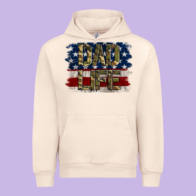 Dad Life Urban Hoodie Designed By Jasminsmagicworld