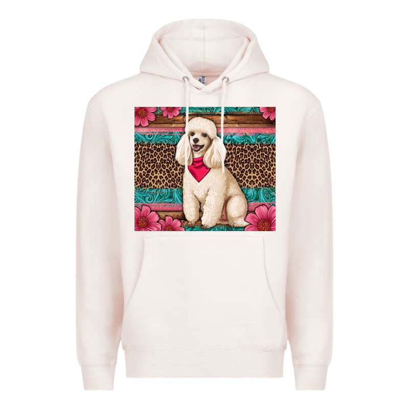 Standart Poodle Floral Premium Hoodie by Artiststas | Teevron
